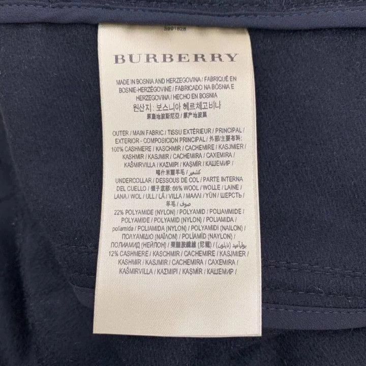 Burberry Burberry Black Cashmere Long Coat Size US XS / EU 42 / 0 - 6 Thumbnail