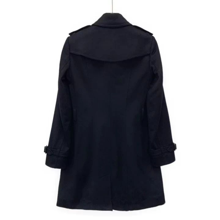 Burberry Burberry Black Cashmere Long Coat Size US XS / EU 42 / 0 - 2 Thumbnail