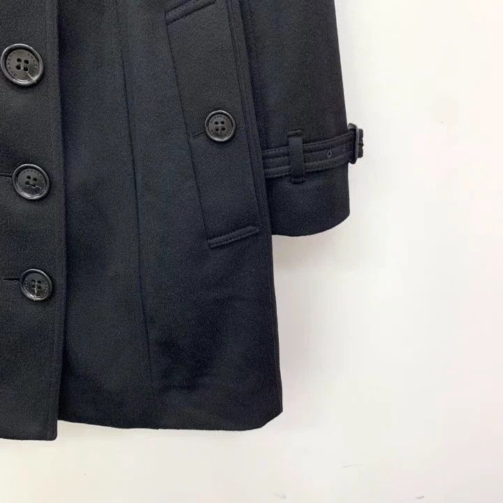 Burberry Burberry Black Cashmere Long Coat Size US XS / EU 42 / 0 - 4 Thumbnail