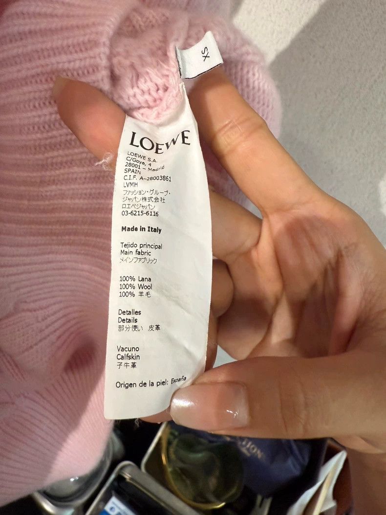 Loewe Loewe Light Pink Sweater XS Size US XS / EU 42 / 0 - 3 Thumbnail