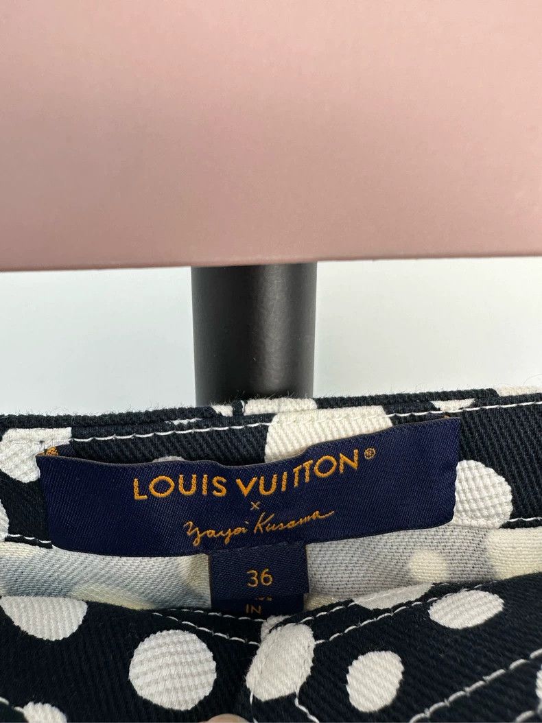 Louis Vuitton LV Black Double-Breasted Printed Skirt Size US 36 / EU 52 - 4 Thumbnail