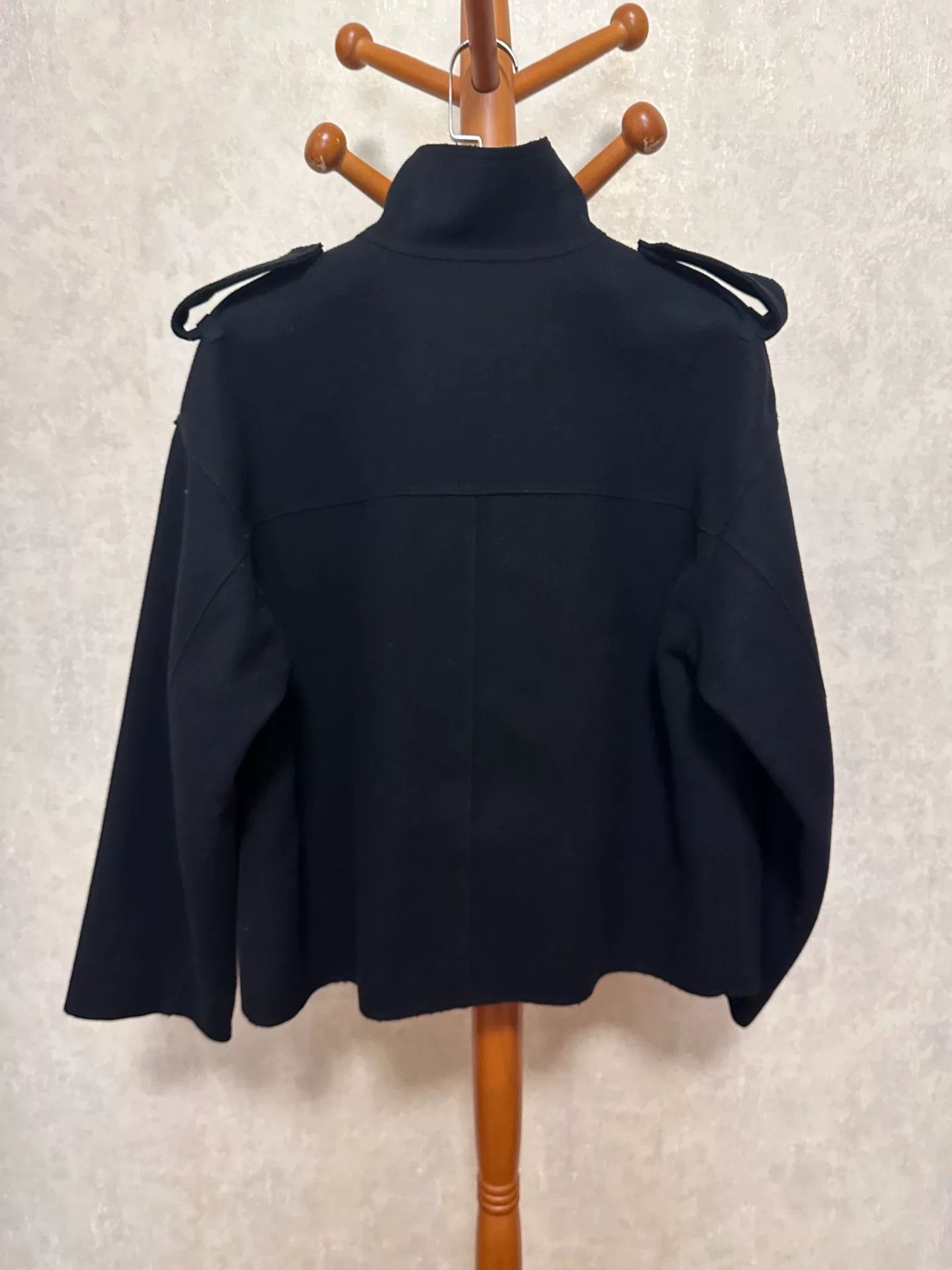 Valentino Valentino Double-Breasted Wool Coat Size US L / EU 52-54 / 3 - 3 Thumbnail