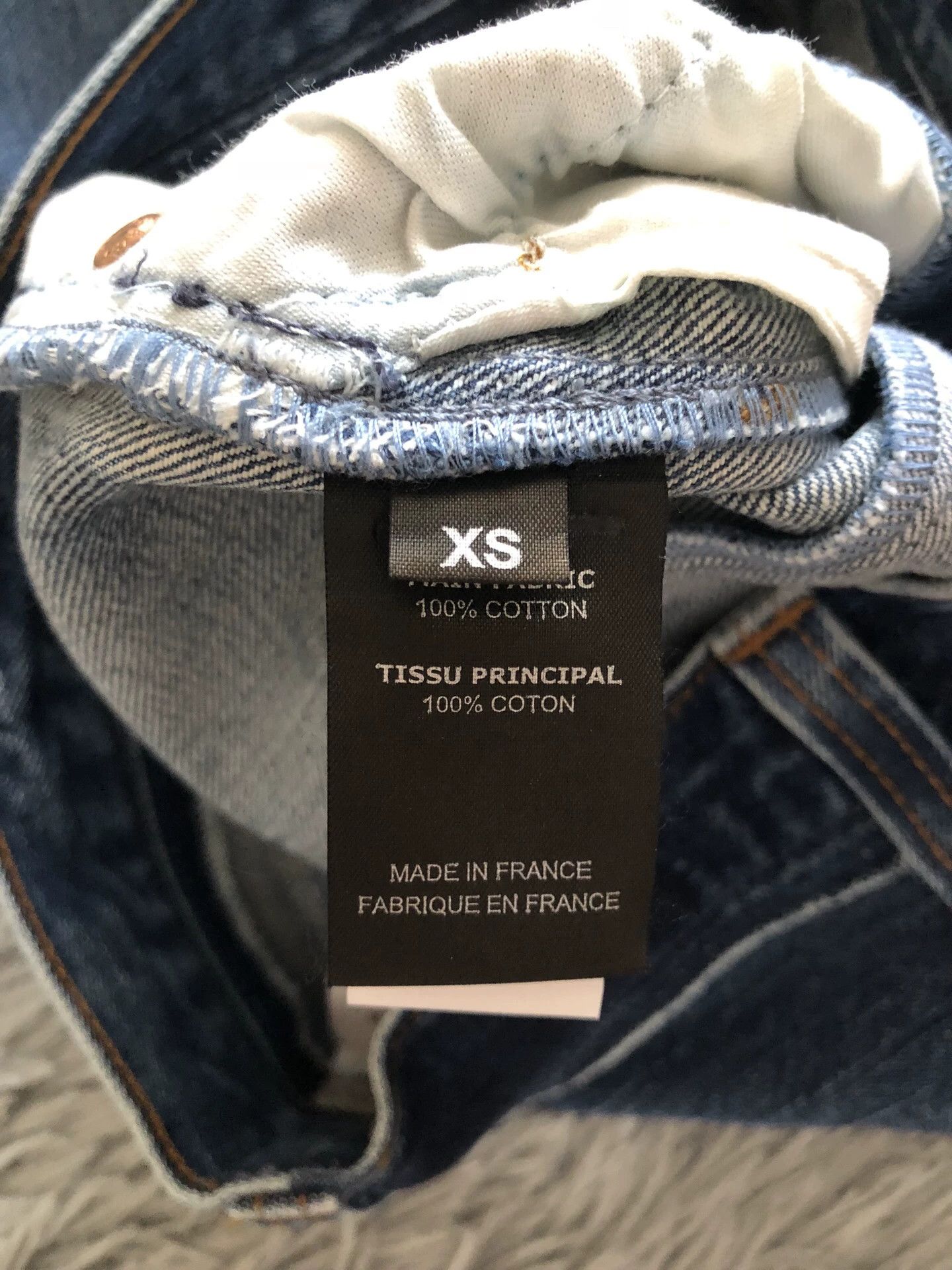 Vetements Vetements High-Waist Cropped Patchwork Jeans Size US 26 / EU 42 - 7 Thumbnail