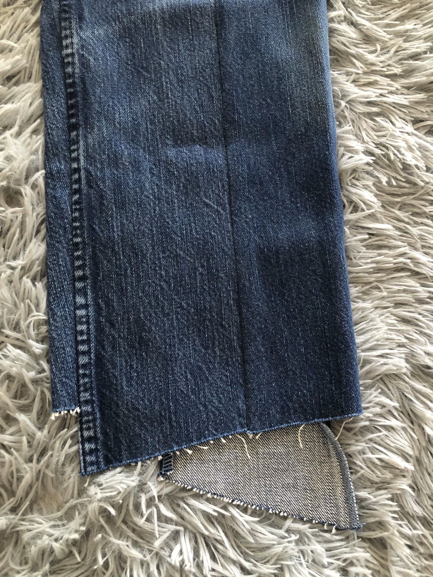 Vetements Vetements High-Waist Cropped Patchwork Jeans Size US 26 / EU 42 - 6 Thumbnail