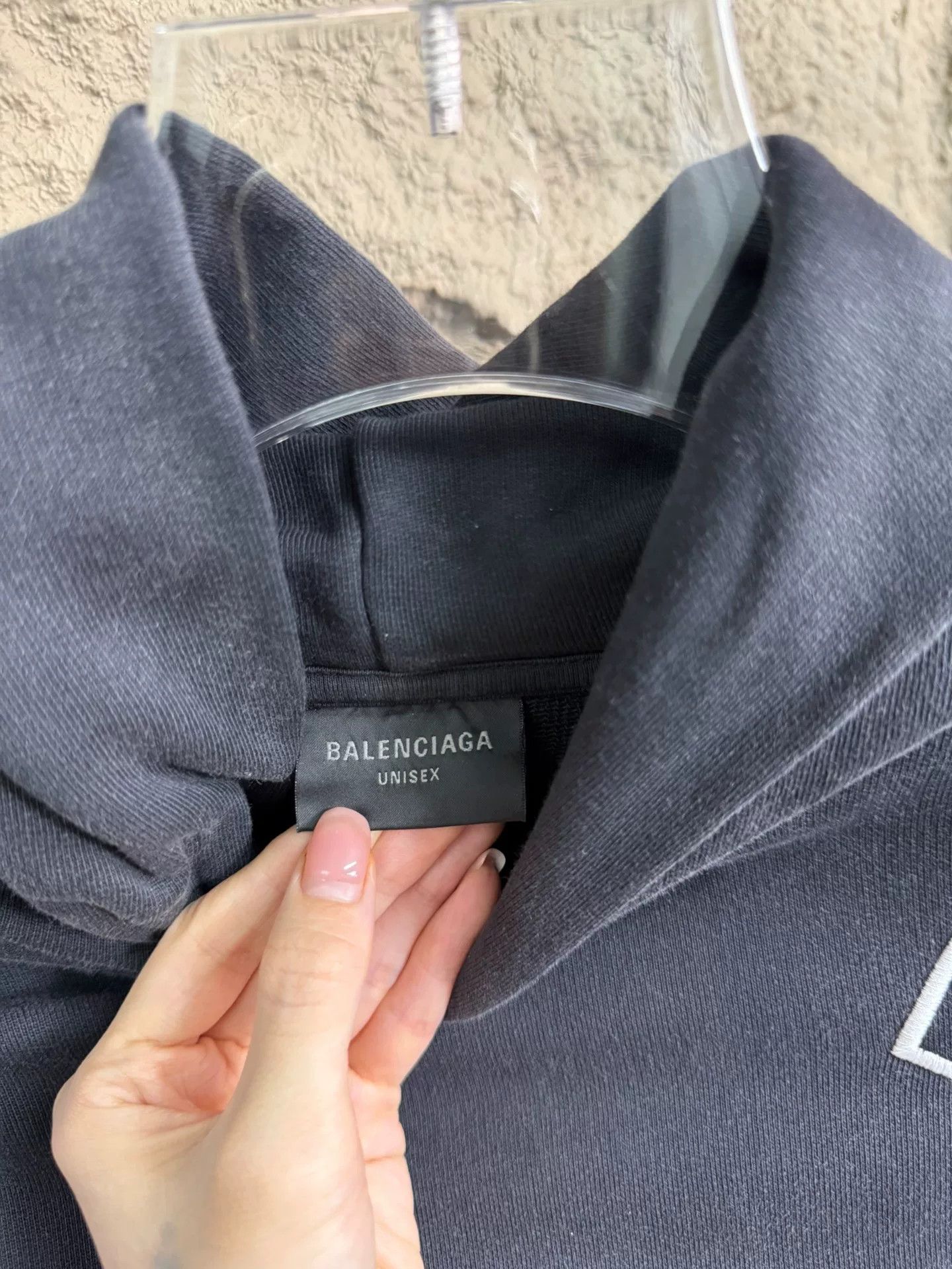 Balenciaga Balenciaga Side Logo Embroidered Sweater Size US M / EU 48-50 / 2 - 2 Thumbnail