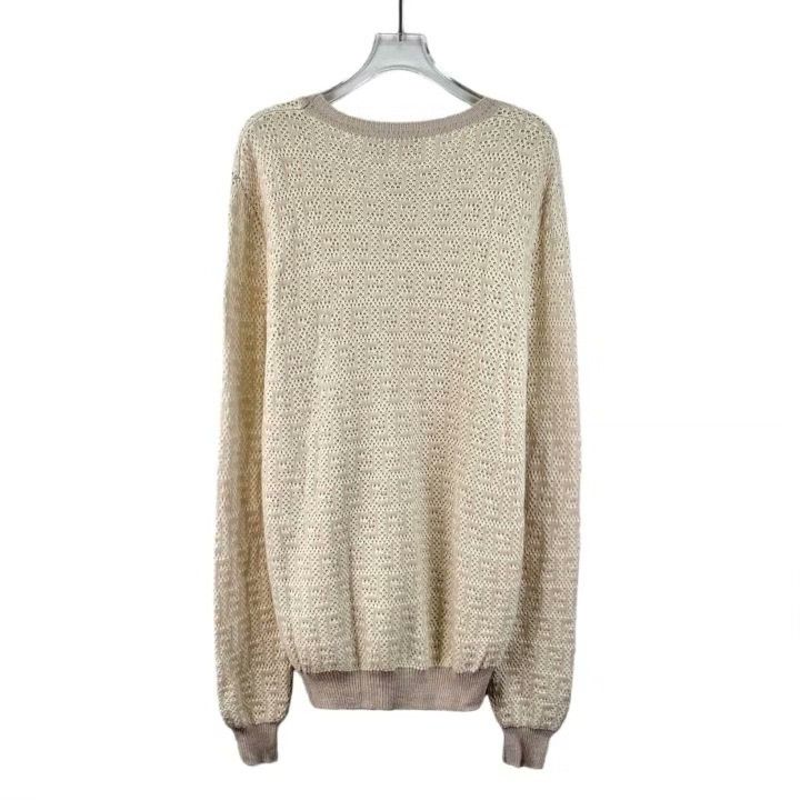 Fendi fendi logo knit round neck long sleeve sweater Size US S / EU 44-46 / 1 - 2 Thumbnail