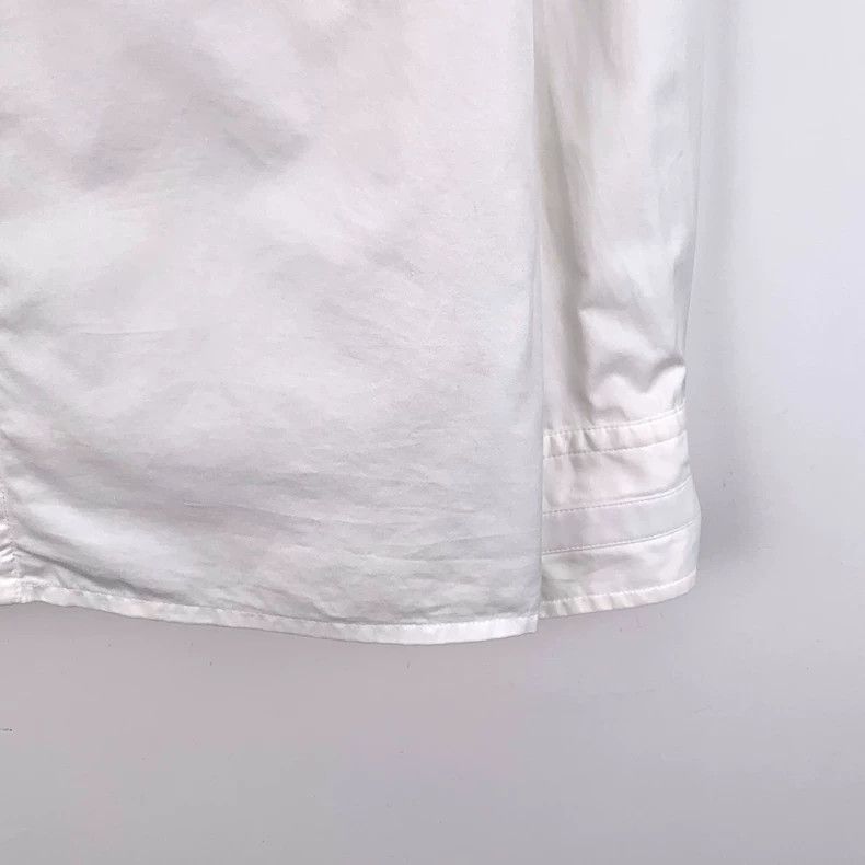 Hermes Hermes White Cotton Zip Shirt Jacket Size US XS / EU 42 / 0 - 4 Thumbnail