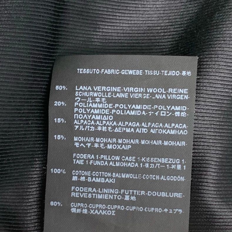 Saint Laurent Paris Saint Laurent Houndstooth Wool Blend Coat Size US S / EU 44-46 / 1 - 8 Thumbnail