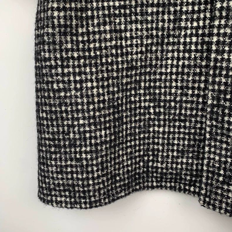 Saint Laurent Paris Saint Laurent Houndstooth Wool Blend Coat Size US S / EU 44-46 / 1 - 5 Thumbnail