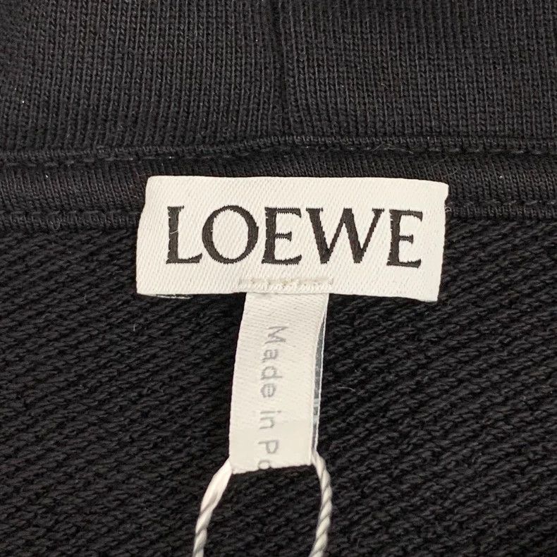 Loewe Loewe Black Logo Hoodie Sweatshirt S Size US S / EU 44-46 / 1 - 6 Thumbnail