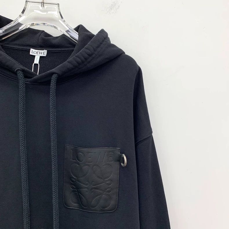 Loewe Loewe Black Logo Hoodie Sweatshirt S Size US S / EU 44-46 / 1 - 3 Thumbnail