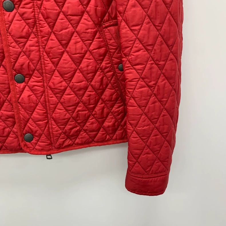 Burberry Burberry Red Quilted Cotton Coat S Size US S / EU 44-46 / 1 - 4 Thumbnail