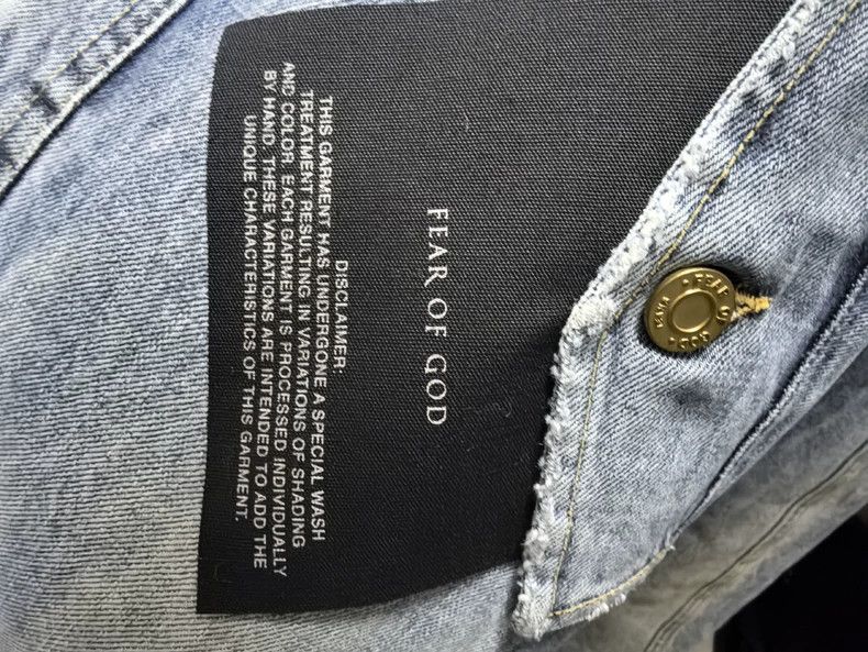 Fear of God Fear of God 5th Wave Denim Coat XL Size US XL / EU 56 / 4 - 3 Thumbnail
