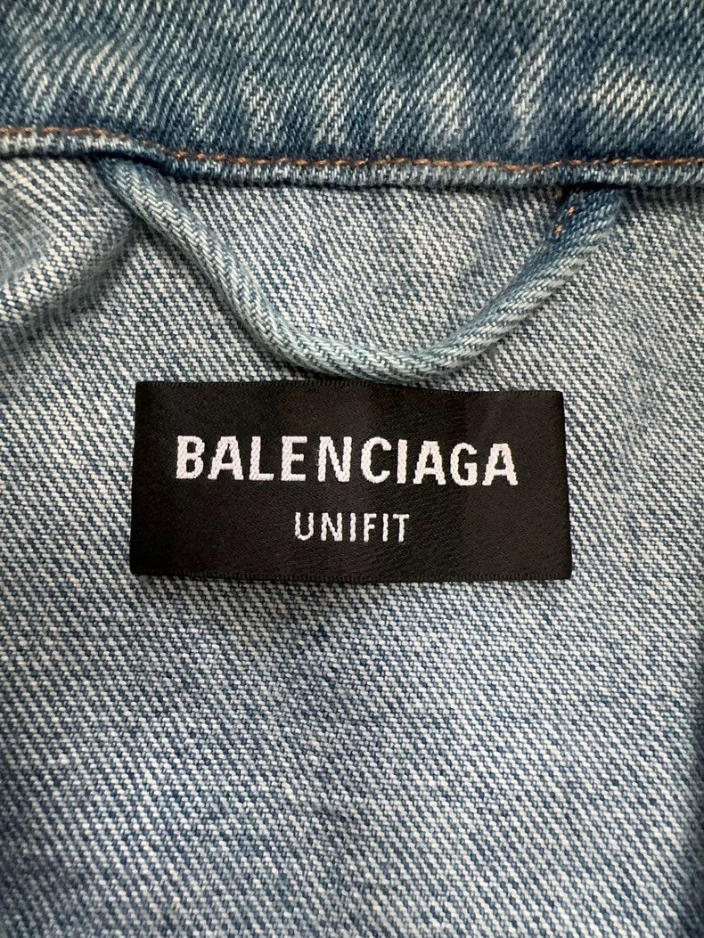Balenciaga Balenciaga Single-Breasted Denim Jacket Size US M / EU 48-50 / 2 - 5 Thumbnail