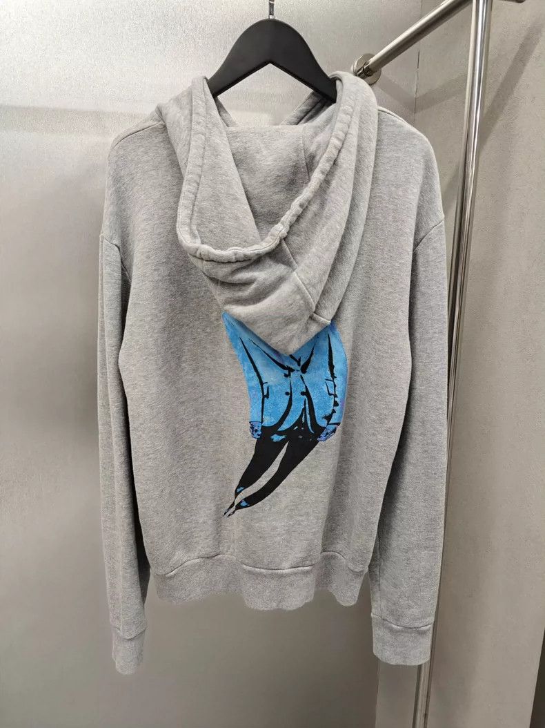 Louis Vuitton Louis Vuitton Gray Ink Portrait Hoodie Size US S / EU 44-46 / 1 - 2 Thumbnail