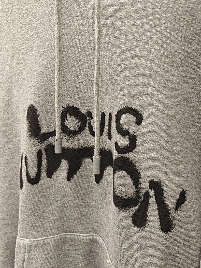Louis Vuitton Louis Vuitton Gray Ink Portrait Hoodie Size US S / EU 44-46 / 1 - 8 Thumbnail