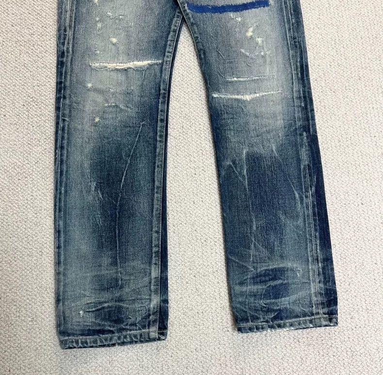 Neighborhood NEIGHBORHOOD BLOCK SAVAGE Denim Pants Size US 26 / EU 42 - 2 Thumbnail