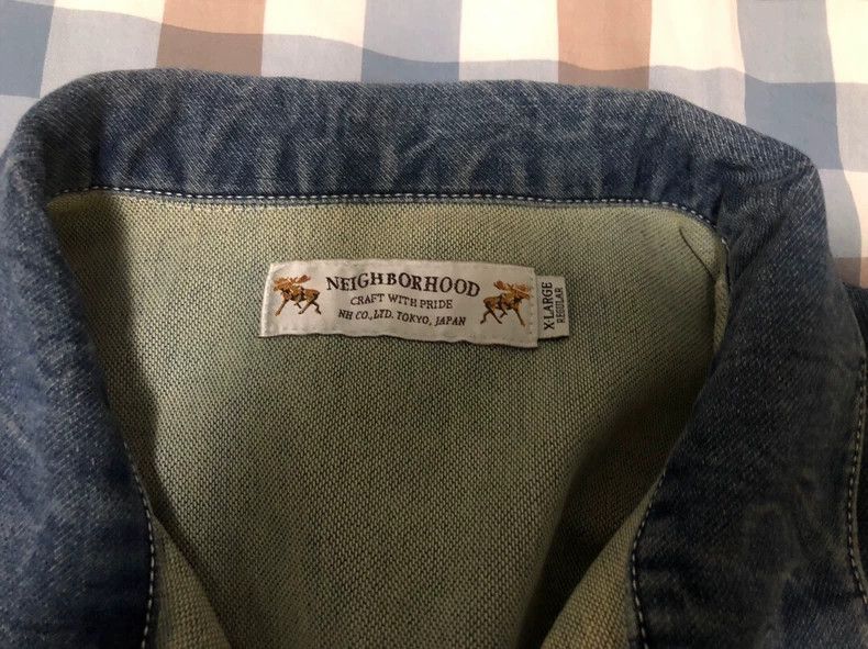 Neighborhood Neighborhood Denim Jacket Size US XL / EU 56 / 4 - 3 Thumbnail