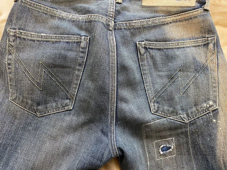 Neighborhood NBHD 13AW Blue Rust Denim Jeans Size US 38 / EU 54 - 4 Thumbnail
