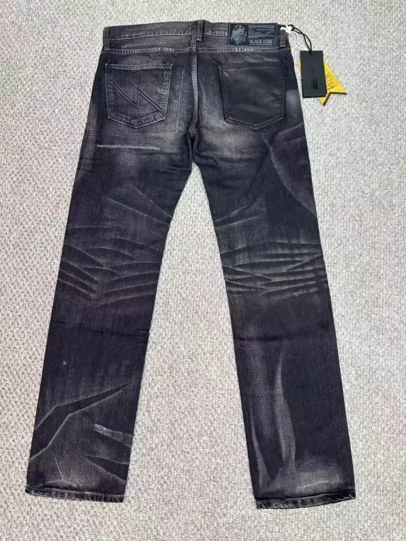 Neighborhood NEIGBORHOOD Black Denim Pants Size US 36 / EU 52 - 6 Thumbnail