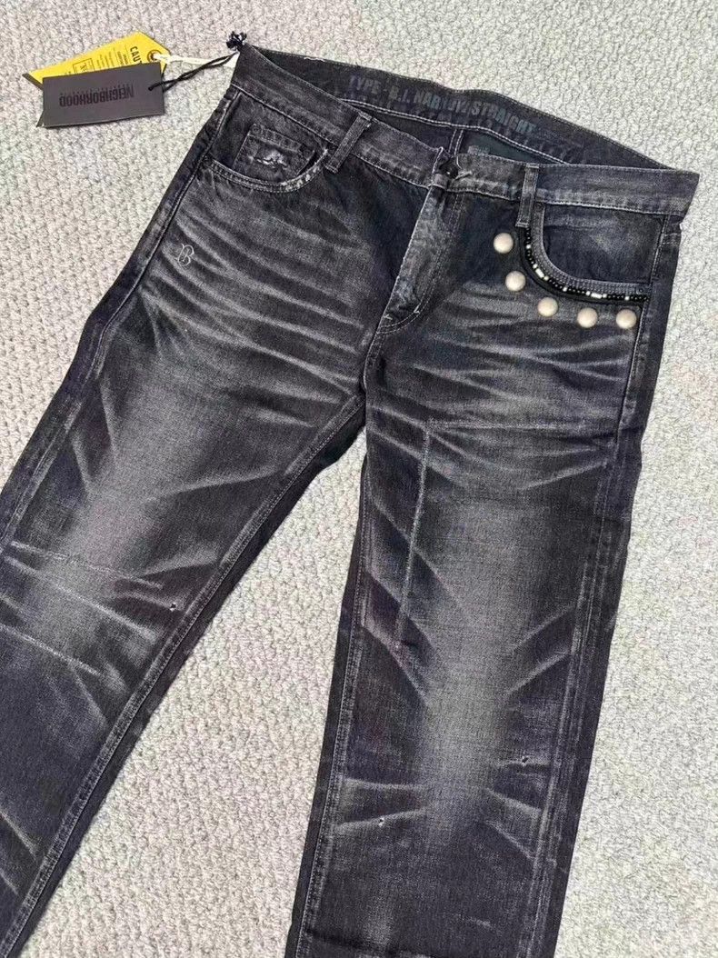 Neighborhood NEIGBORHOOD Black Denim Pants Size US 36 / EU 52 - 2 Thumbnail