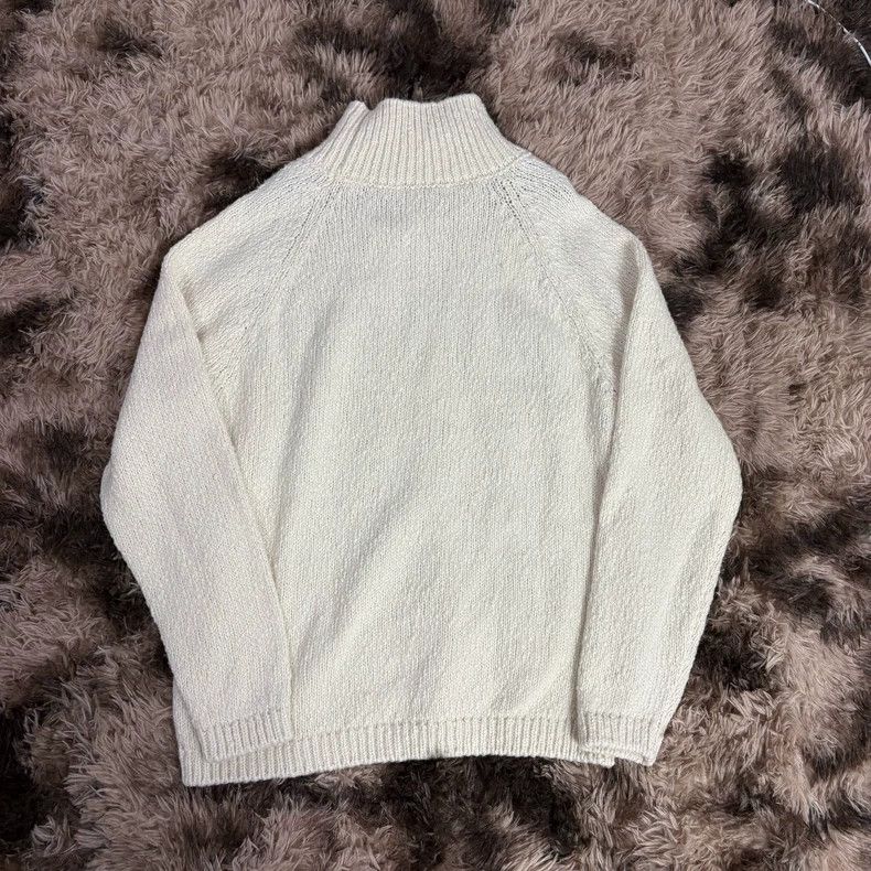 Dior Dior White Letter Print Knit Sweater Size US XXL / EU 58 / 5 - 2 Thumbnail