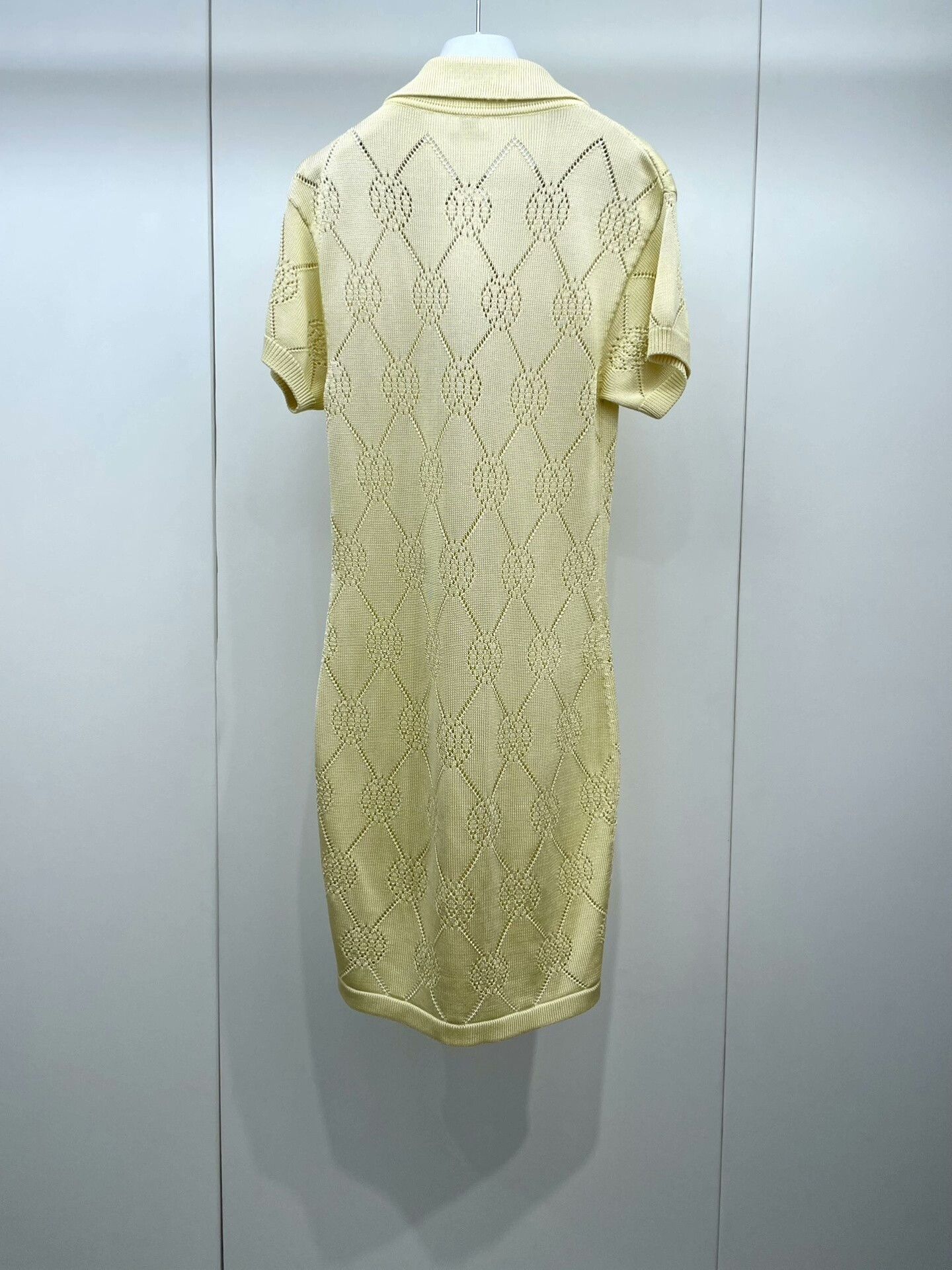 Hermes Hermes Cutout Pattern Polo Dress Size US XS / EU 42 / 0 - 2 Thumbnail