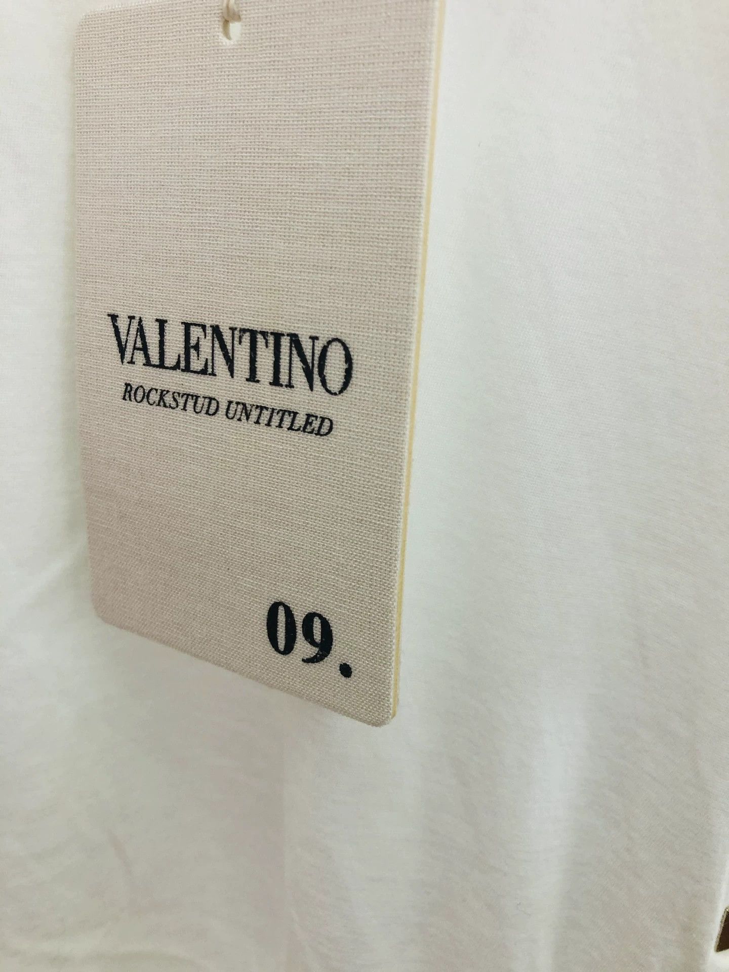 Valentino Valentino Limited White T-shirt Size US M / EU 48-50 / 2 - 2 Thumbnail