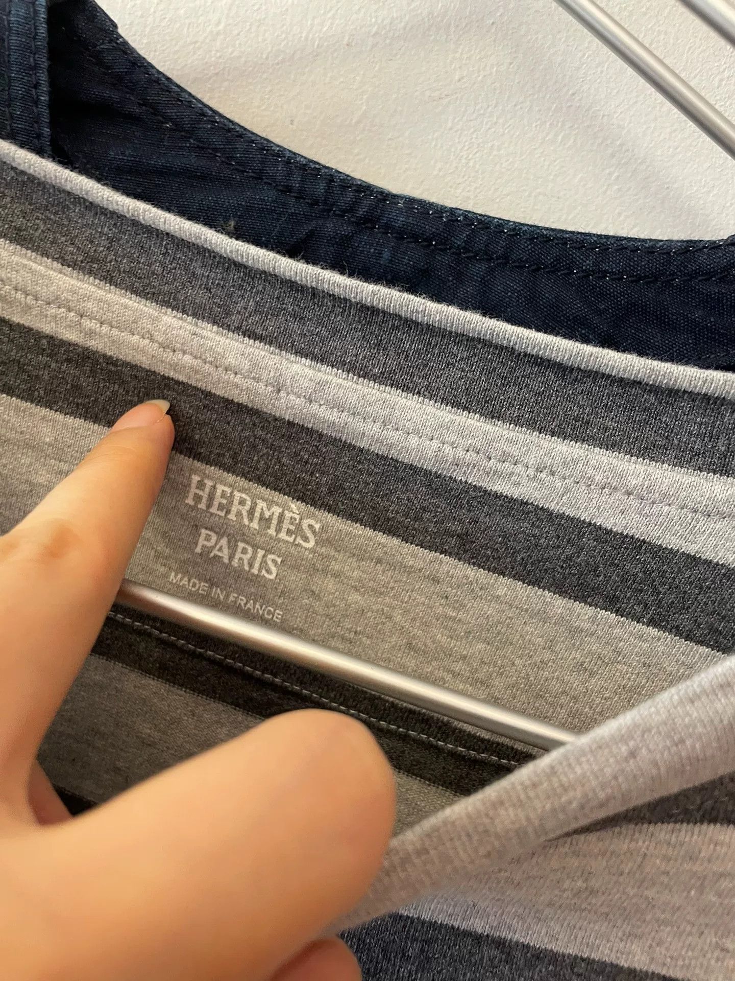 Hermes Hermes Striped T-Shirt Top Size US M / EU 48-50 / 2 - 5 Thumbnail