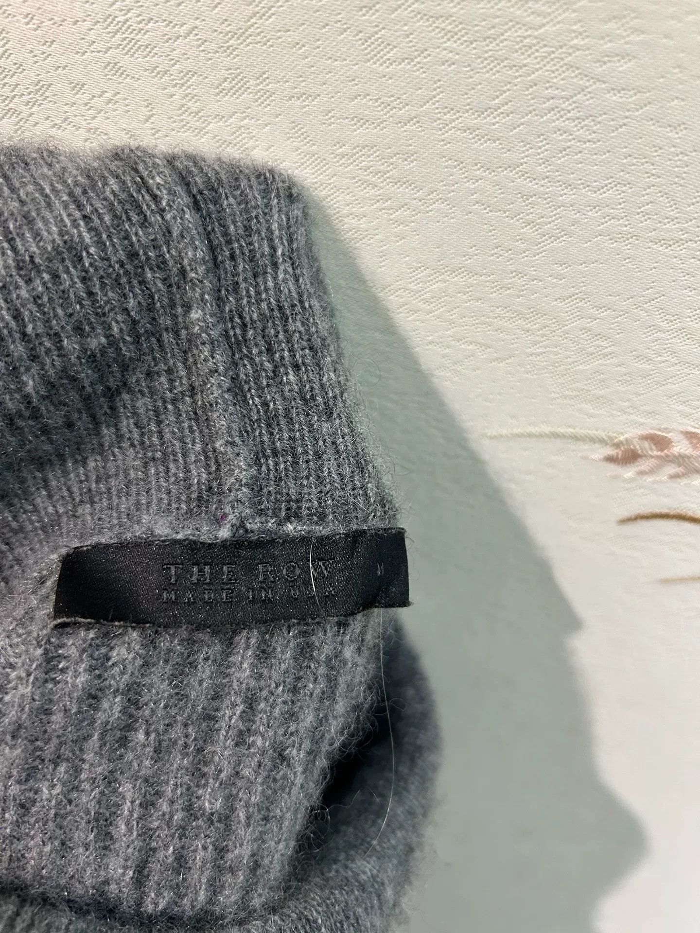The Row The Row Gray Cashmere Turtleneck Dress Size US M / EU 48-50 / 2 - 6 Thumbnail