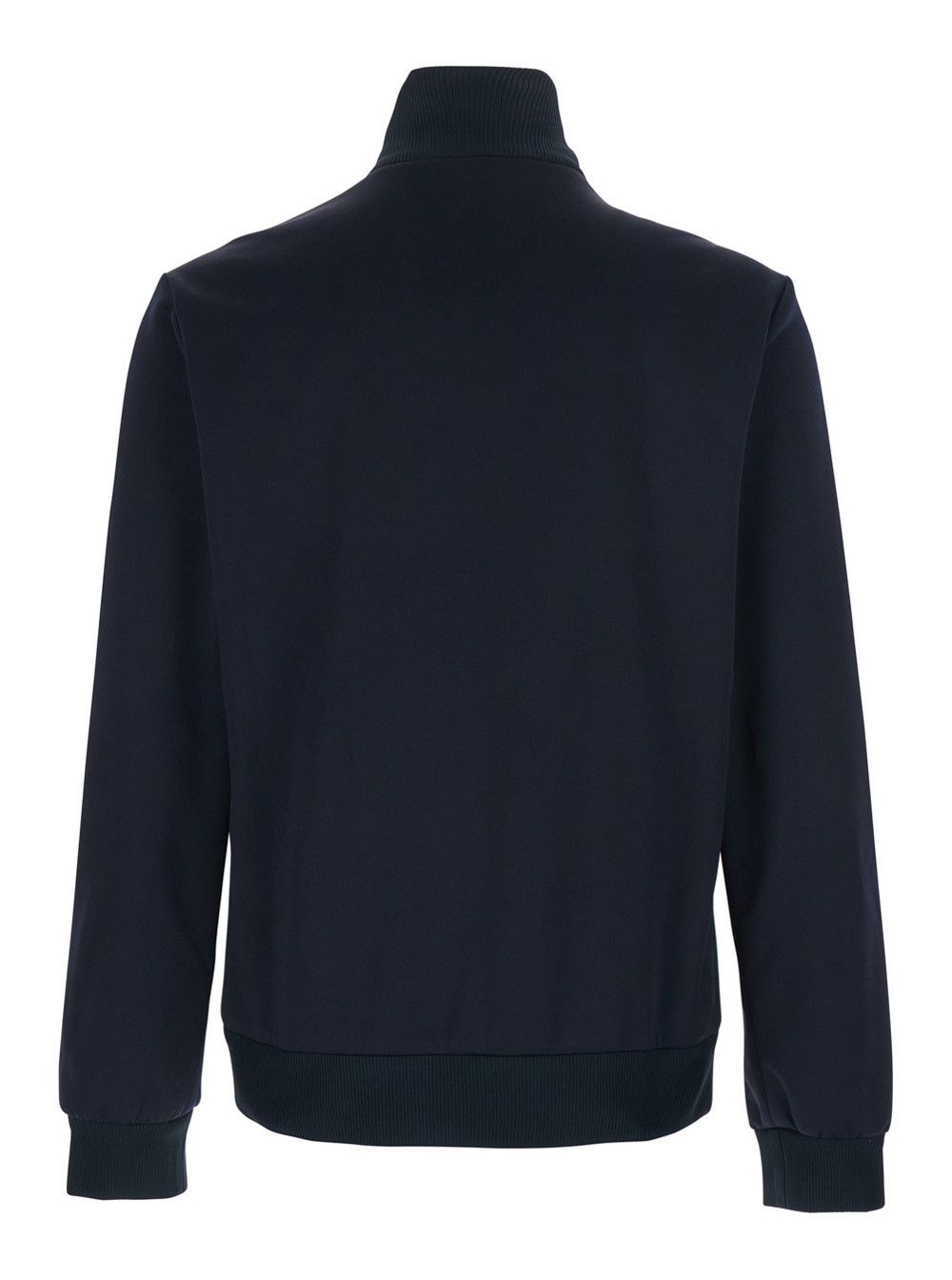 Gucci Blue High Collar Jacket with Web Detail on the Side in Tech Fabric for Men Size US L / EU 52-54 / 3 - 2 Thumbnail