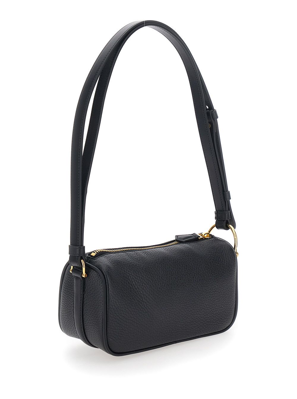 Gucci 'Half Horsebit' Black Mini Bag with Half Horsebit and Adjustable and Removable Strap in Grained Leather Women Size ONE SIZE - 3 Thumbnail