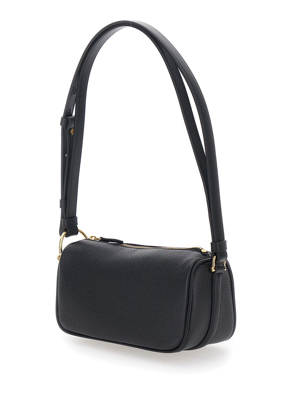 Gucci 'Half Horsebit' Black Mini Bag with Half Horsebit and Adjustable and Removable Strap in Grained Leather Women Size ONE SIZE - 2 Thumbnail