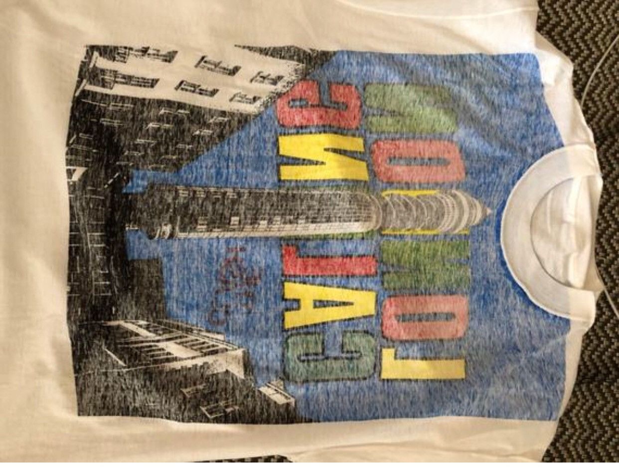 Band Tees Vintage The Clash London Calling Fifth Column Design T Shirt Size US L / EU 52-54 / 3 - 9 Thumbnail
