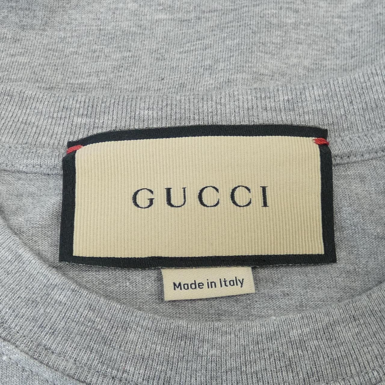 Gucci Gucci Gucci T-shirt T-shirt Cotton T-Shirts 771758XJGA5 DUTY FREE for USA Size ONE SIZE - 4 Thumbnail