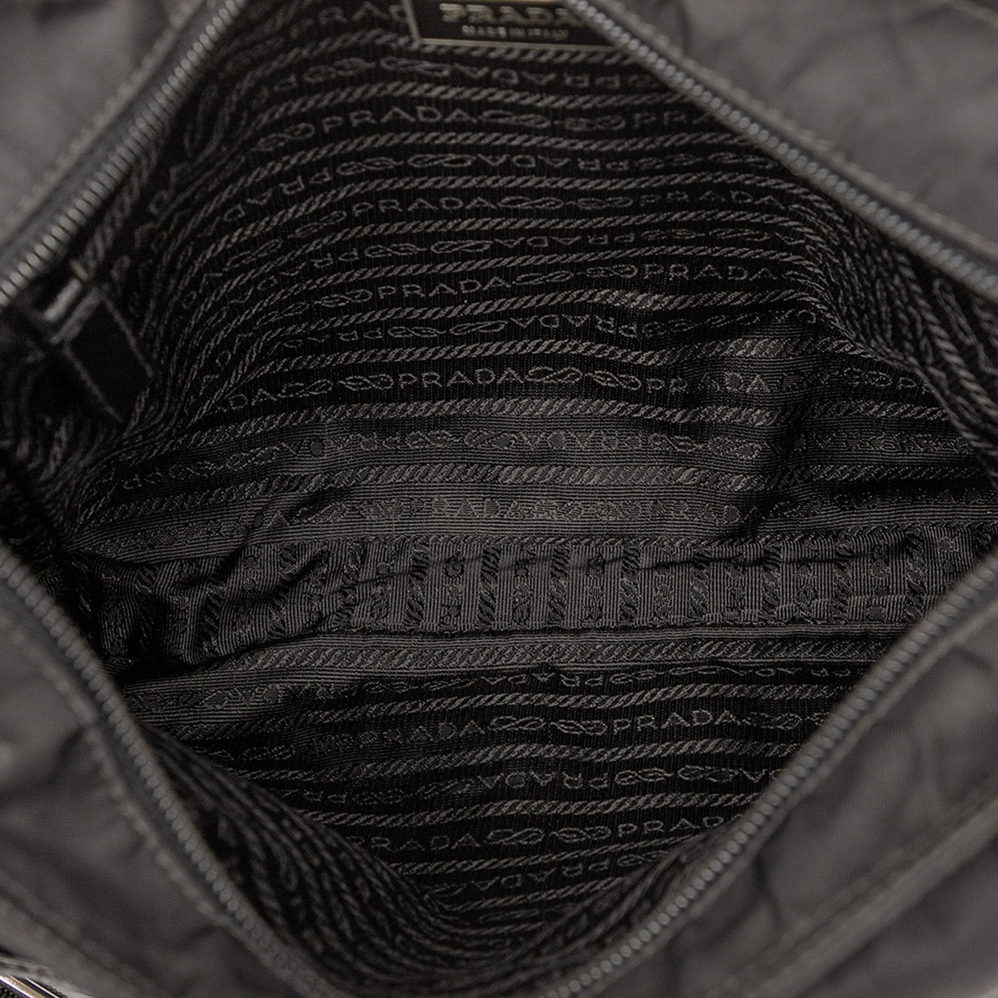 Prada Prada Tessuto Zip Top Crossbody Size ONE SIZE - 4 Thumbnail