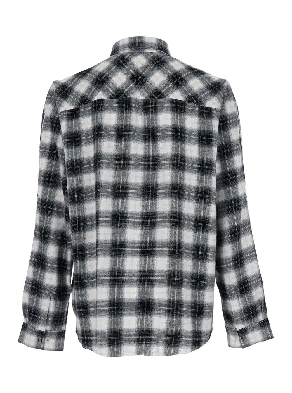 Amiri Shirt with Classic Collar and All-Over Check Motif in Multicolor Wool for Men Size US M / EU 48-50 / 2 - 2 Thumbnail
