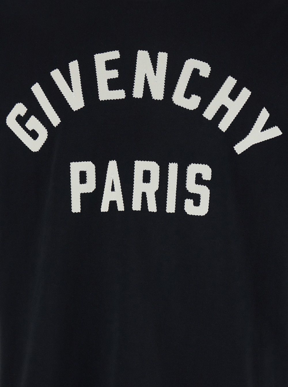 Givenchy Black T-Shirt with Maxi Logo Lettering on the Front in Cotton for Men Size US M / EU 48-50 / 2 - 3 Thumbnail