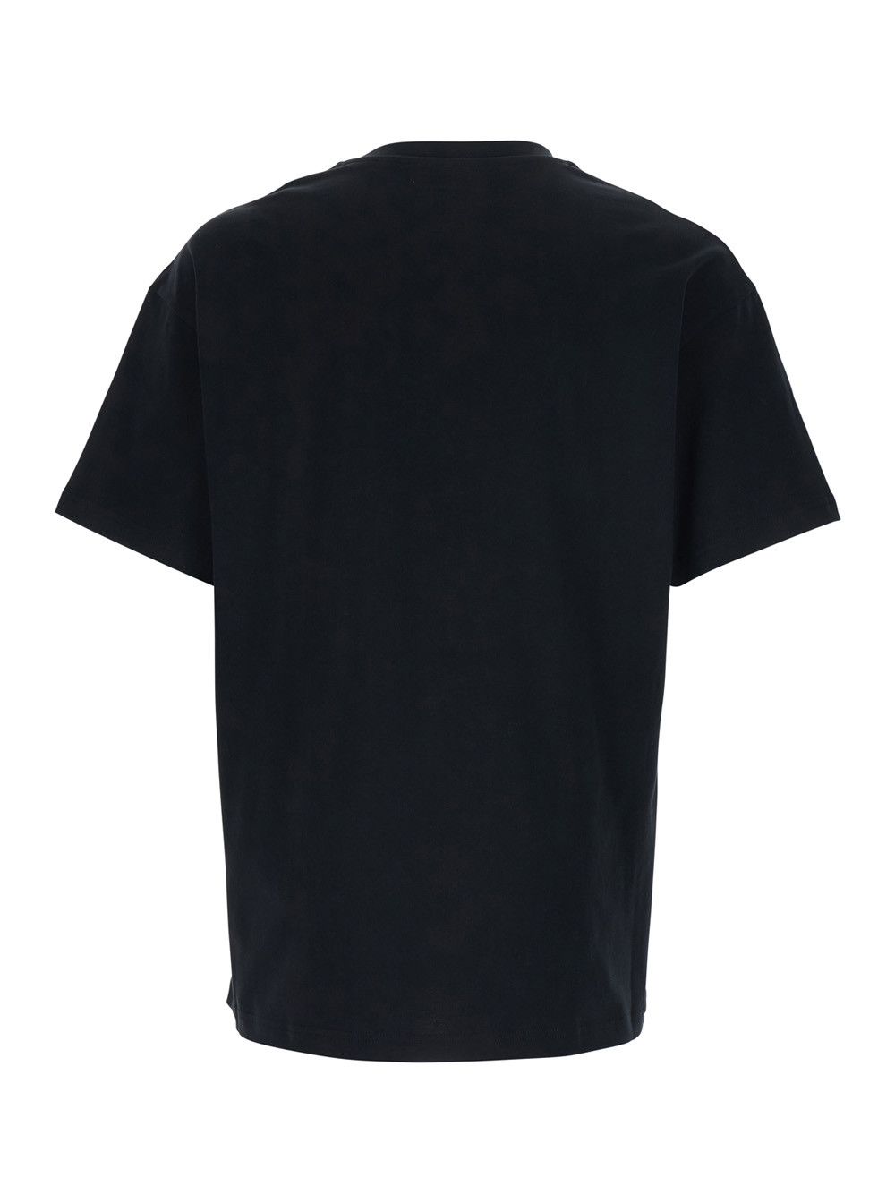 Givenchy Black T-Shirt with Maxi Logo Lettering on the Front in Cotton for Men Size US M / EU 48-50 / 2 - 2 Thumbnail