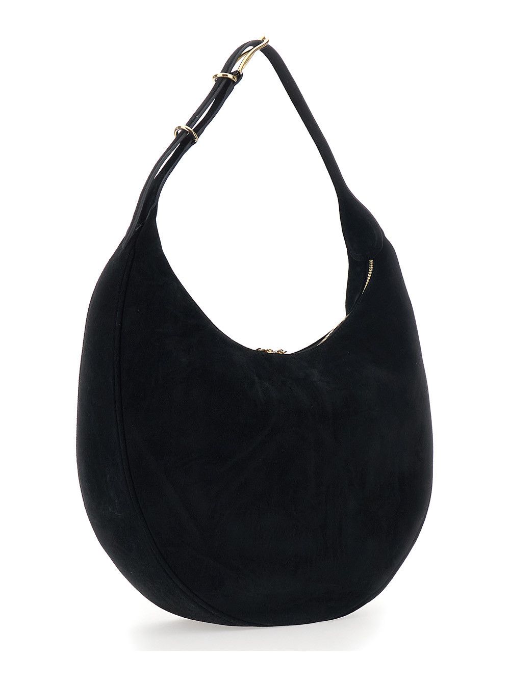 Liffner Shoulder Bag 'LIFFNER' with Top Handle in Black Suede for Women Size ONE SIZE - 3 Thumbnail