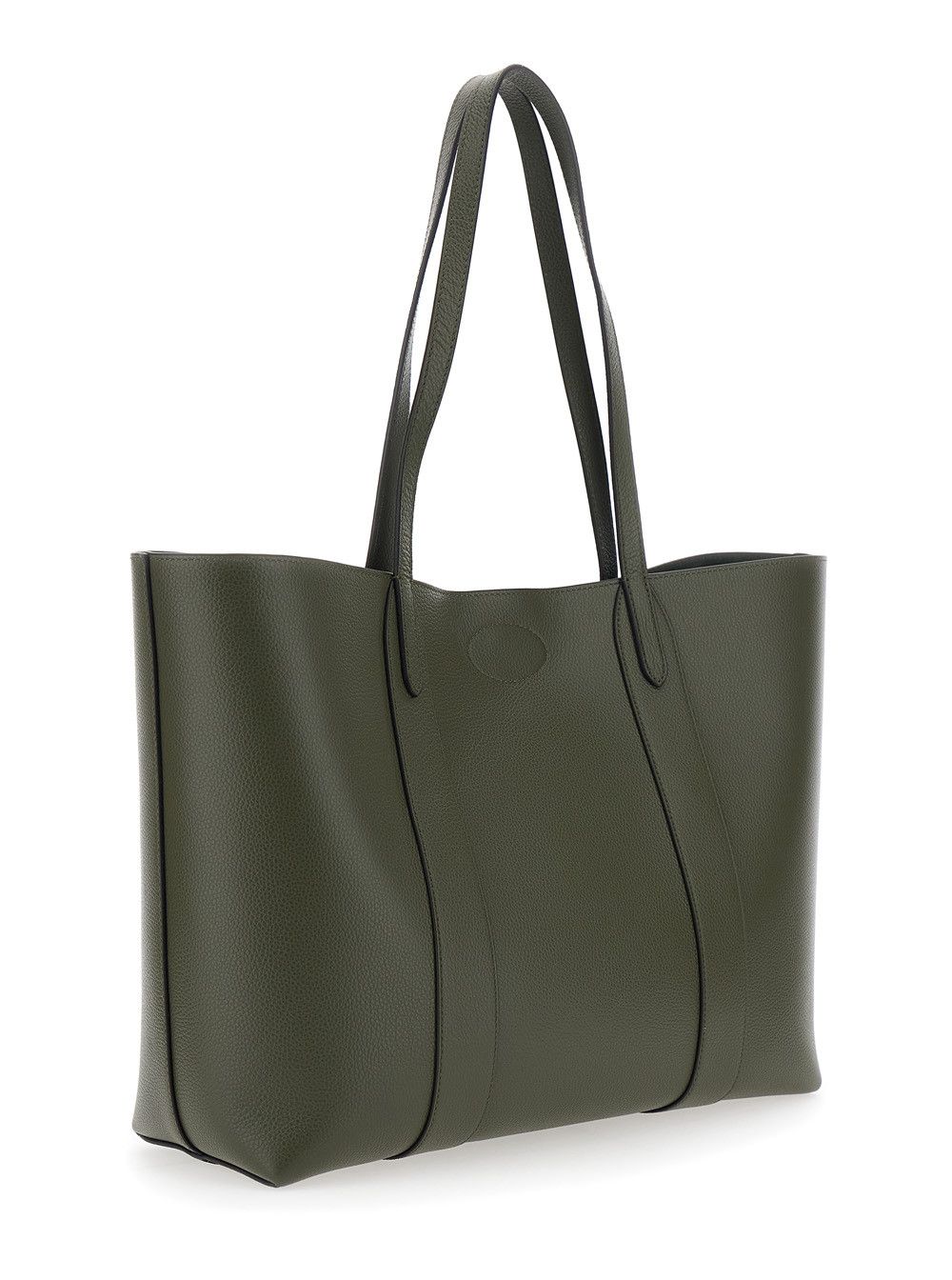 Mulberry Bayswater Tote Bag with Turnlock Closure on the Front in Green Leather for Women Size ONE SIZE - 3 Thumbnail
