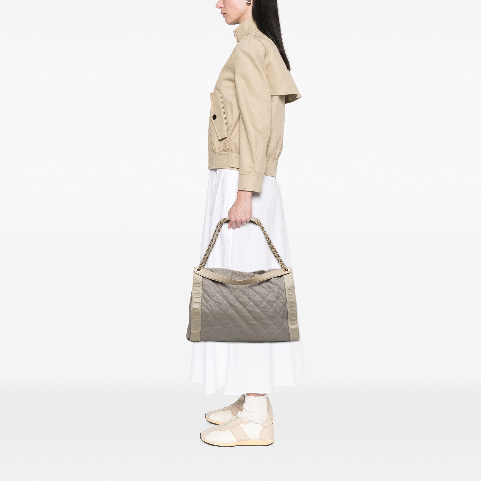 Chanel Chanel Quilted Lambskin In The Mix Tote Size ONE SIZE - 11 Thumbnail