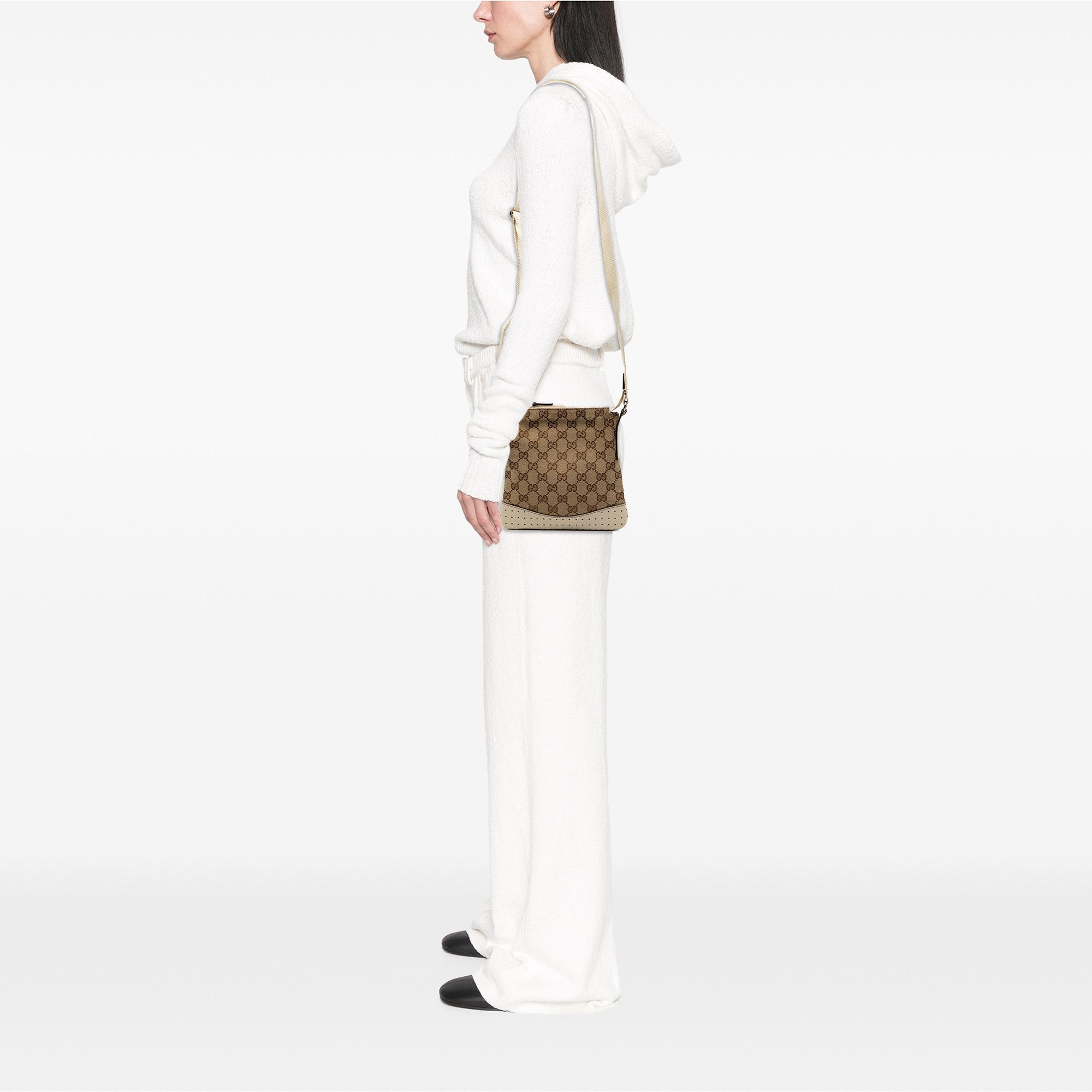 Gucci Gucci GG Canvas Perforated Crossbody Size ONE SIZE - 9 Thumbnail