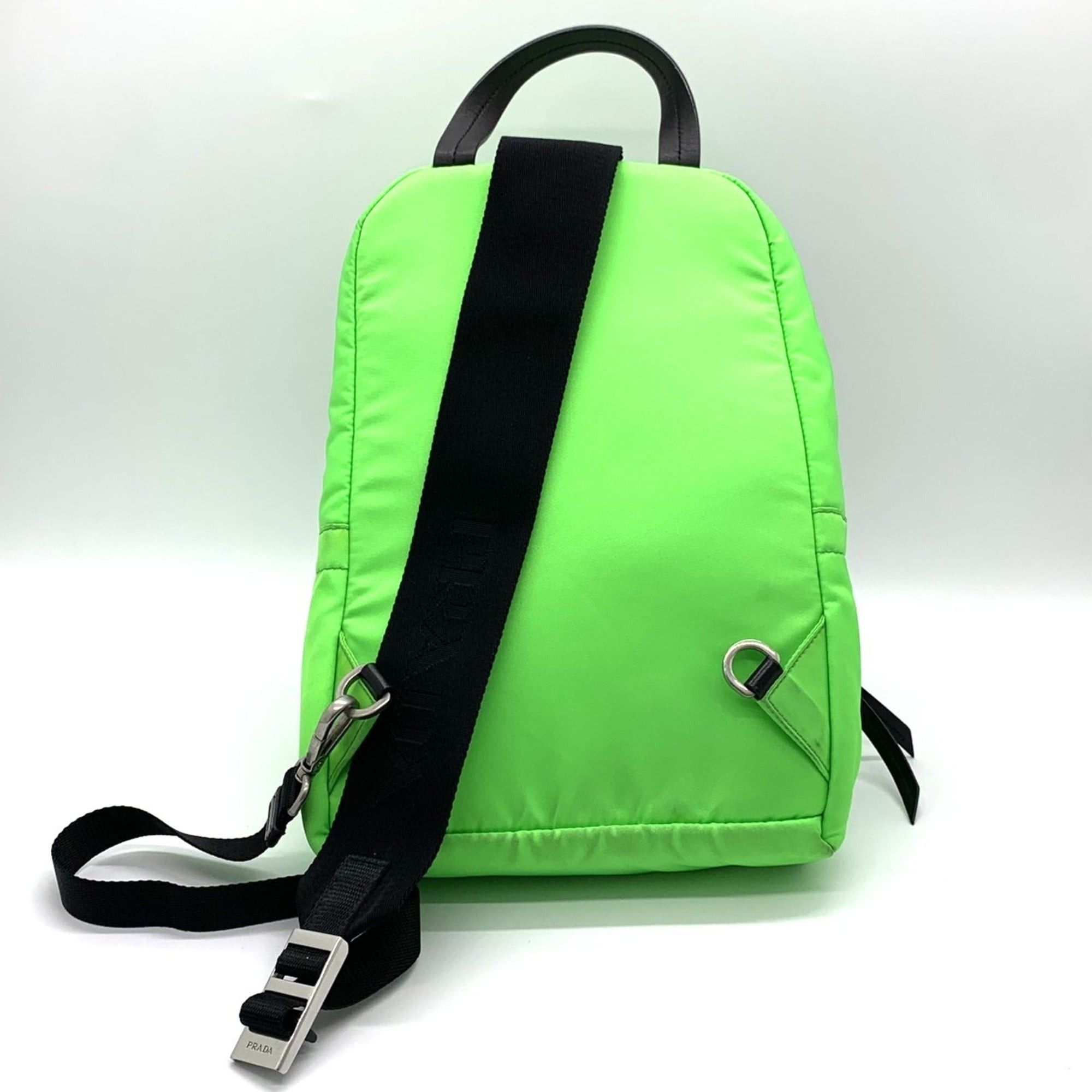 Prada Prada body bag nylon green for men and women Size ONE SIZE - 2 Thumbnail