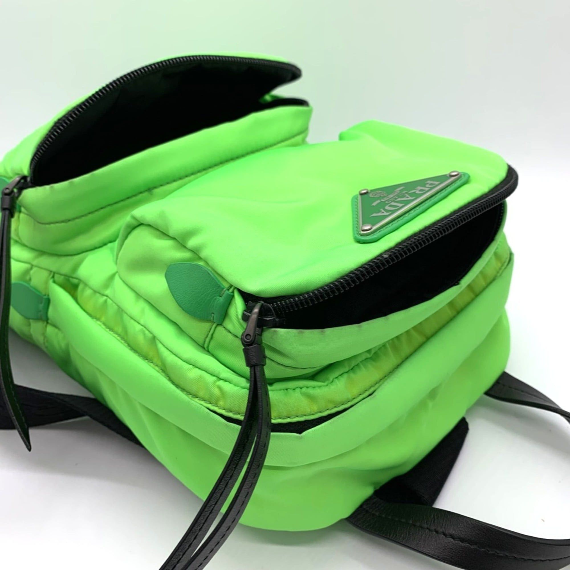 Prada Prada body bag nylon green for men and women Size ONE SIZE - 6 Thumbnail