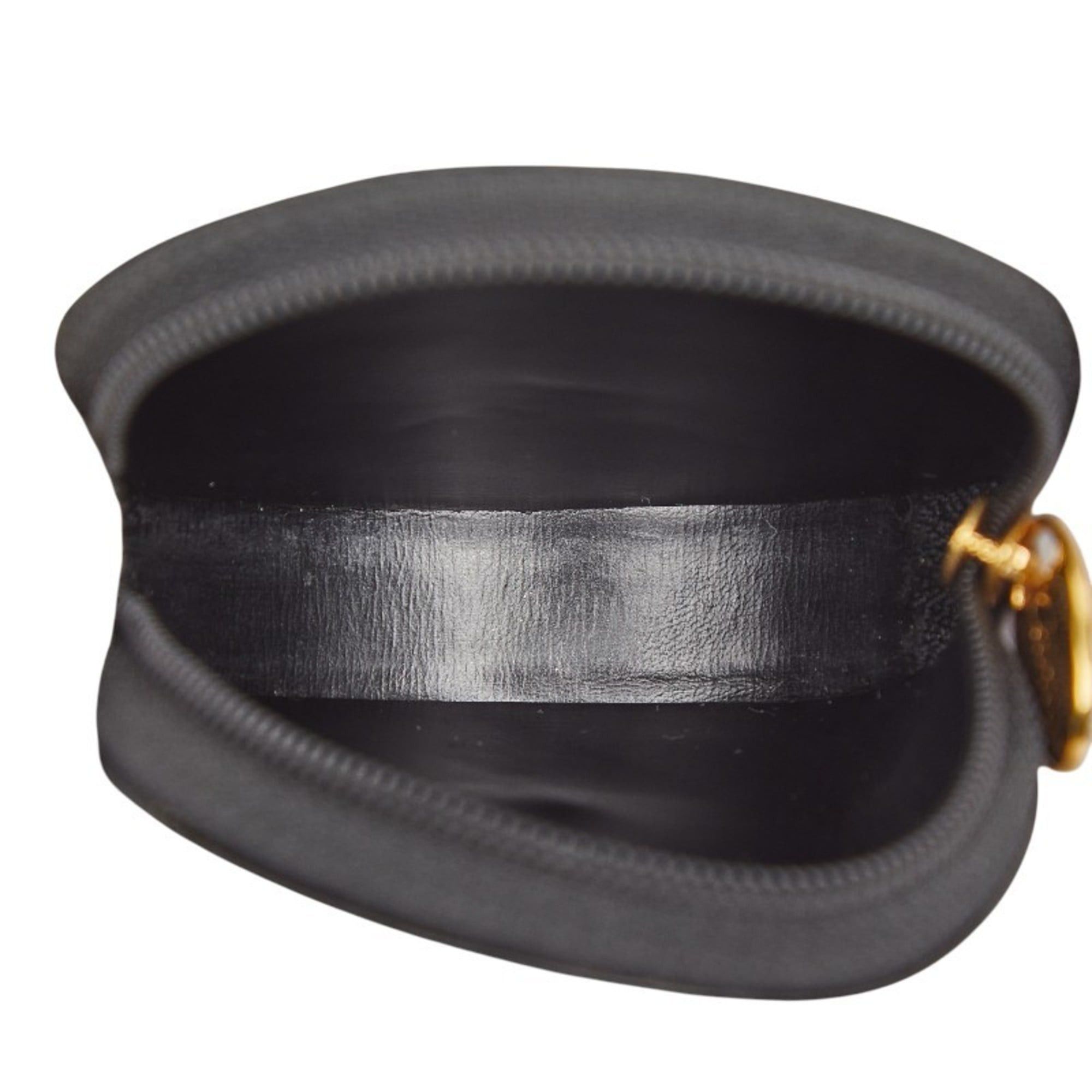 Cartier Cartier Panthère Round Wallet/Coin Case in Black and Gold Leather for Women Size ONE SIZE - 6 Thumbnail