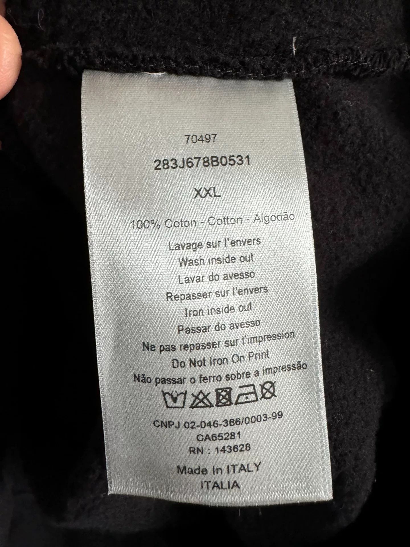 Dior Dior Collaborative Hoodie XXL Size US XXL / EU 58 / 5 - 3 Thumbnail