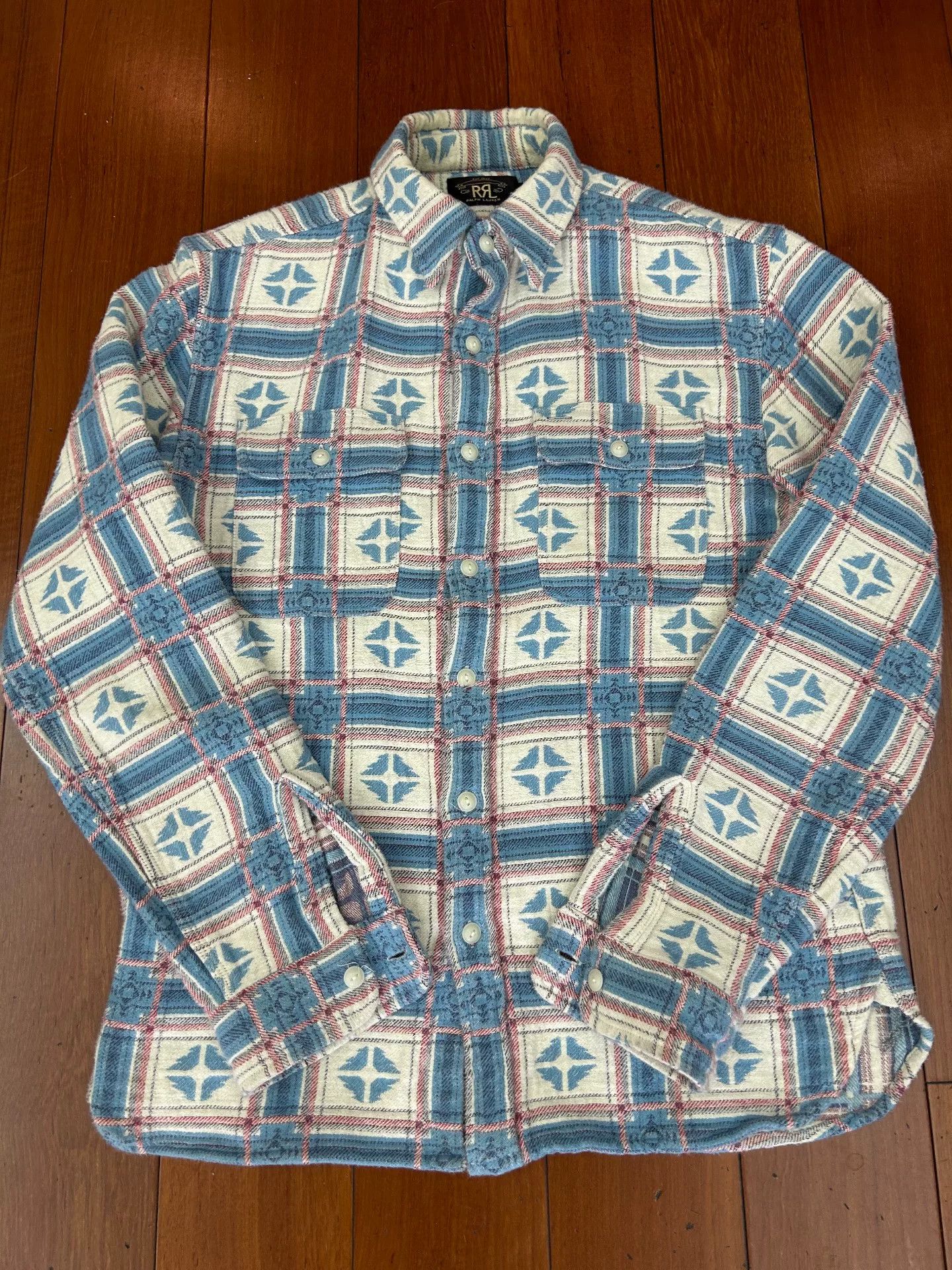 RRL Ralph Lauren RRL Ralph Lauren Plaid Shirt Size US M / EU 48-50 / 2 - 2 Thumbnail