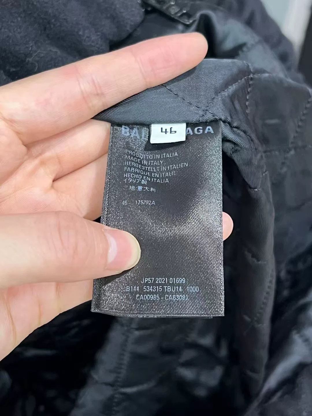 Balenciaga Balenciaga Wool Cotton Coat Size US M / EU 48-50 / 2 - 3 Thumbnail