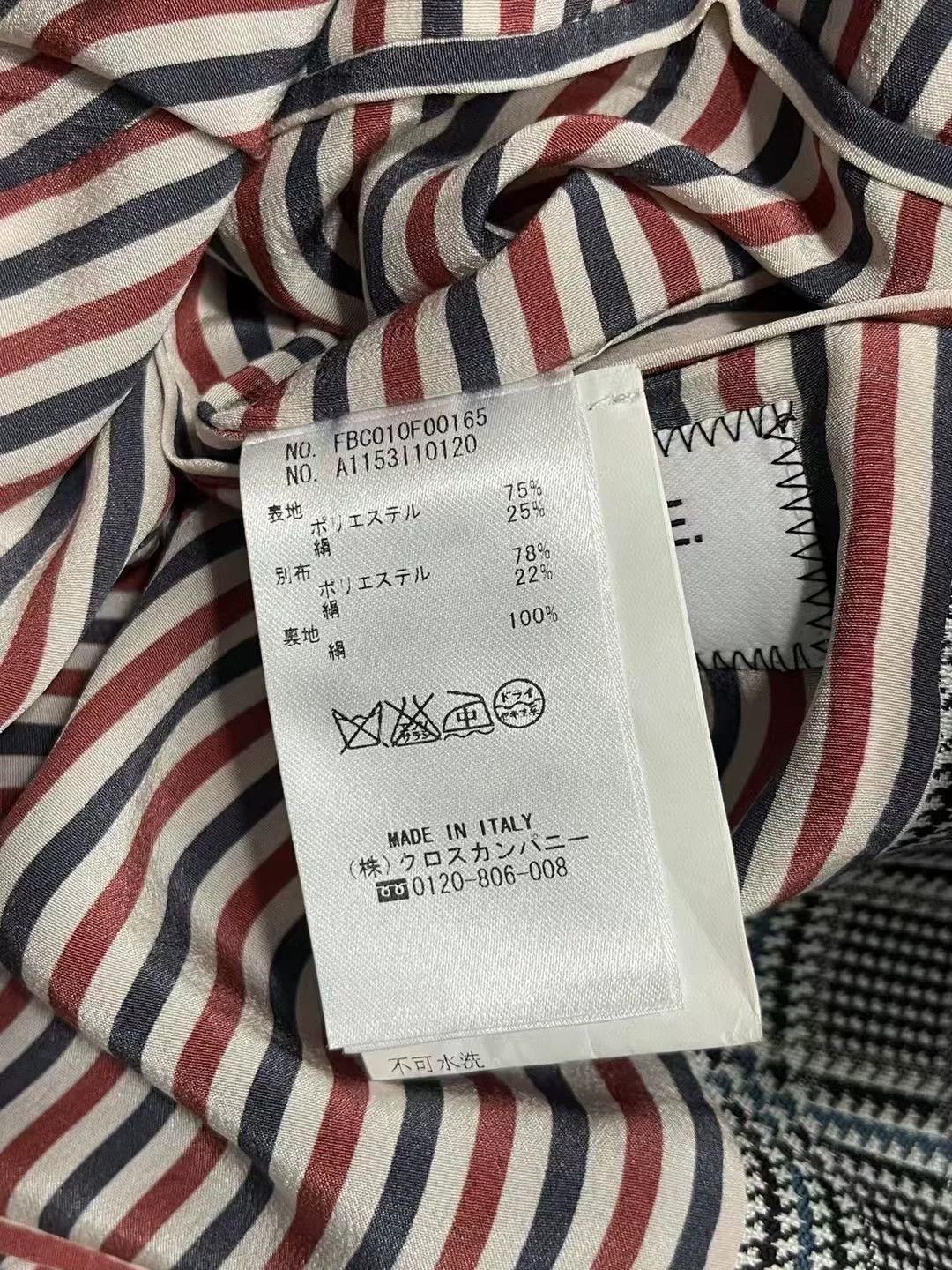 Thom Browne Thom Browne Paneled Plaid Blazer Size US S / EU 44-46 / 1 - 7 Thumbnail